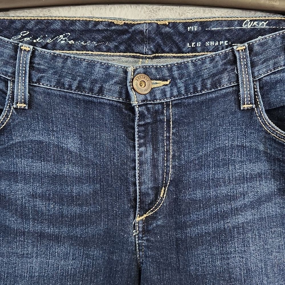 Eddie Bauer curvy womens 14 short jeans - Picture 3 of 15